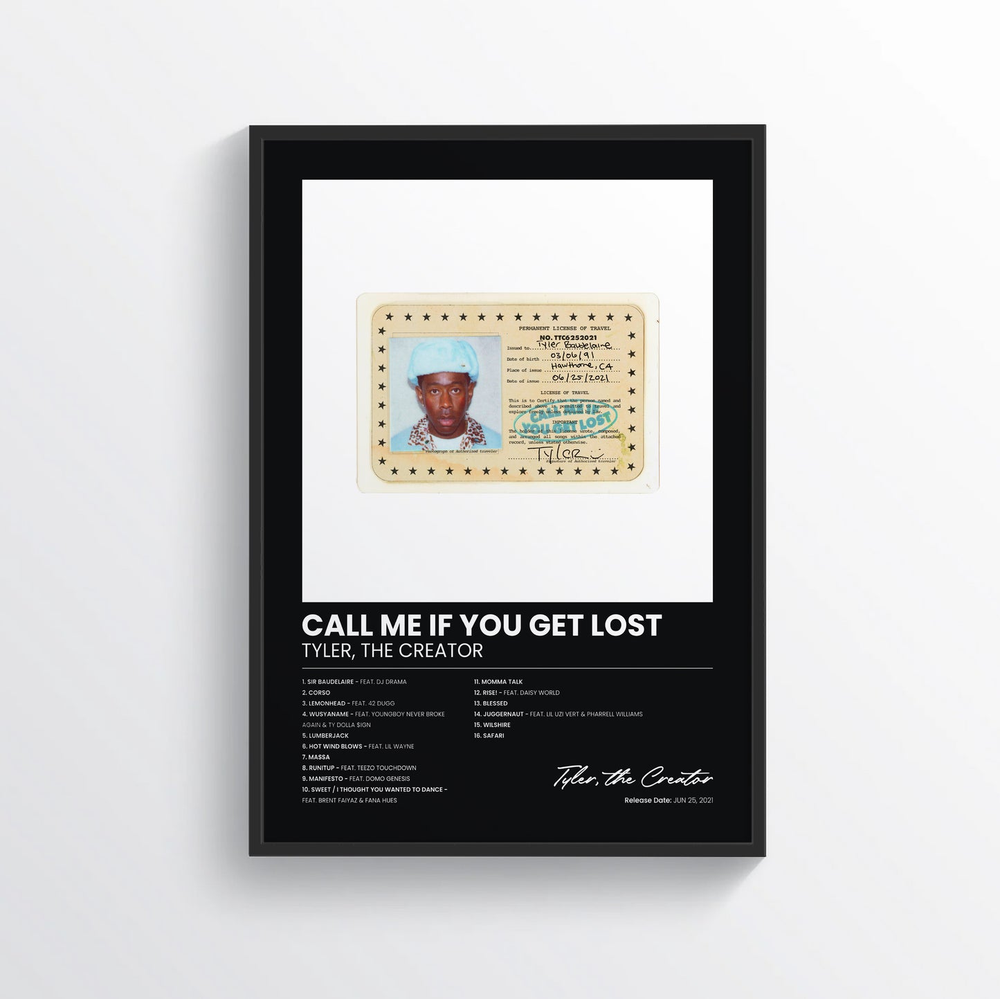 CALL ME IF YOU GET LOST - Tyler, The Creator