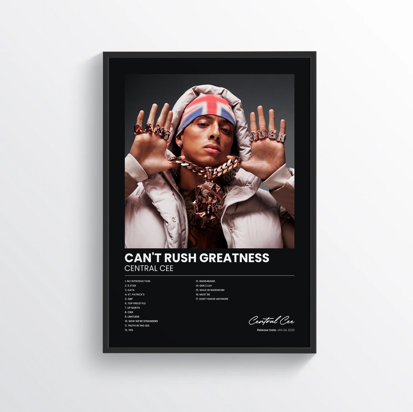 CAN'T RUSH GREATNESS - Central Cee