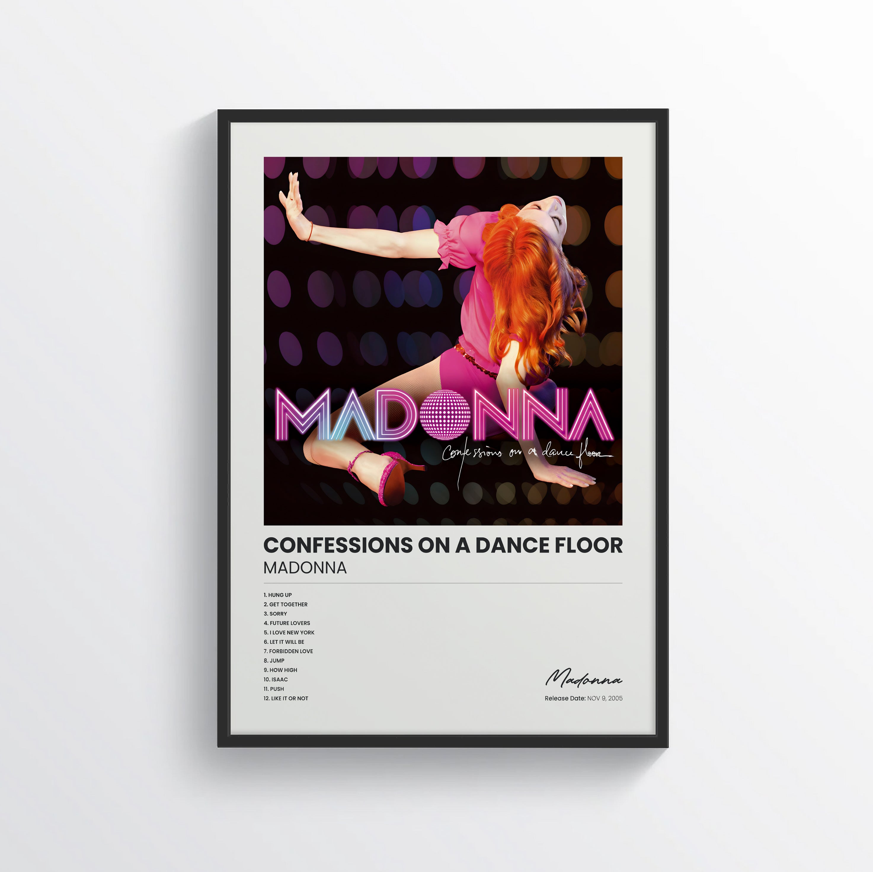 Confessions On A Dance Floor Madonna POSTERSDROP confessions-on-a-dance-floor-madonna-postersdrop
