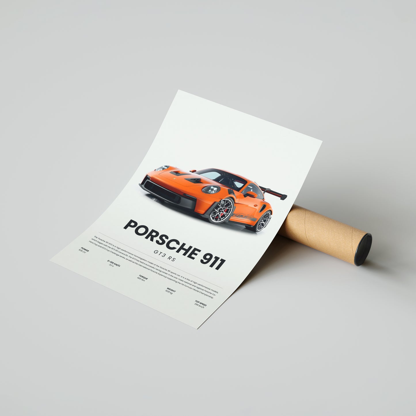 Porsche 911 GT3 RS Orange