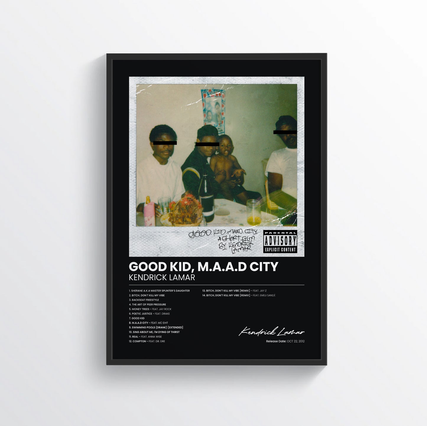 good kid, m.A.A.d city - Kendrick Lamar