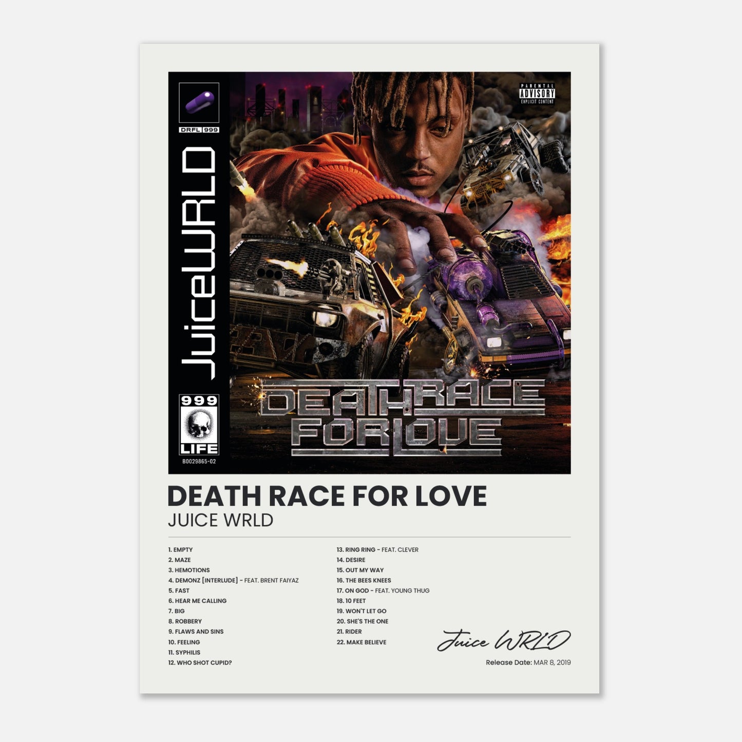 Death Race for Love - Juice WRLD 