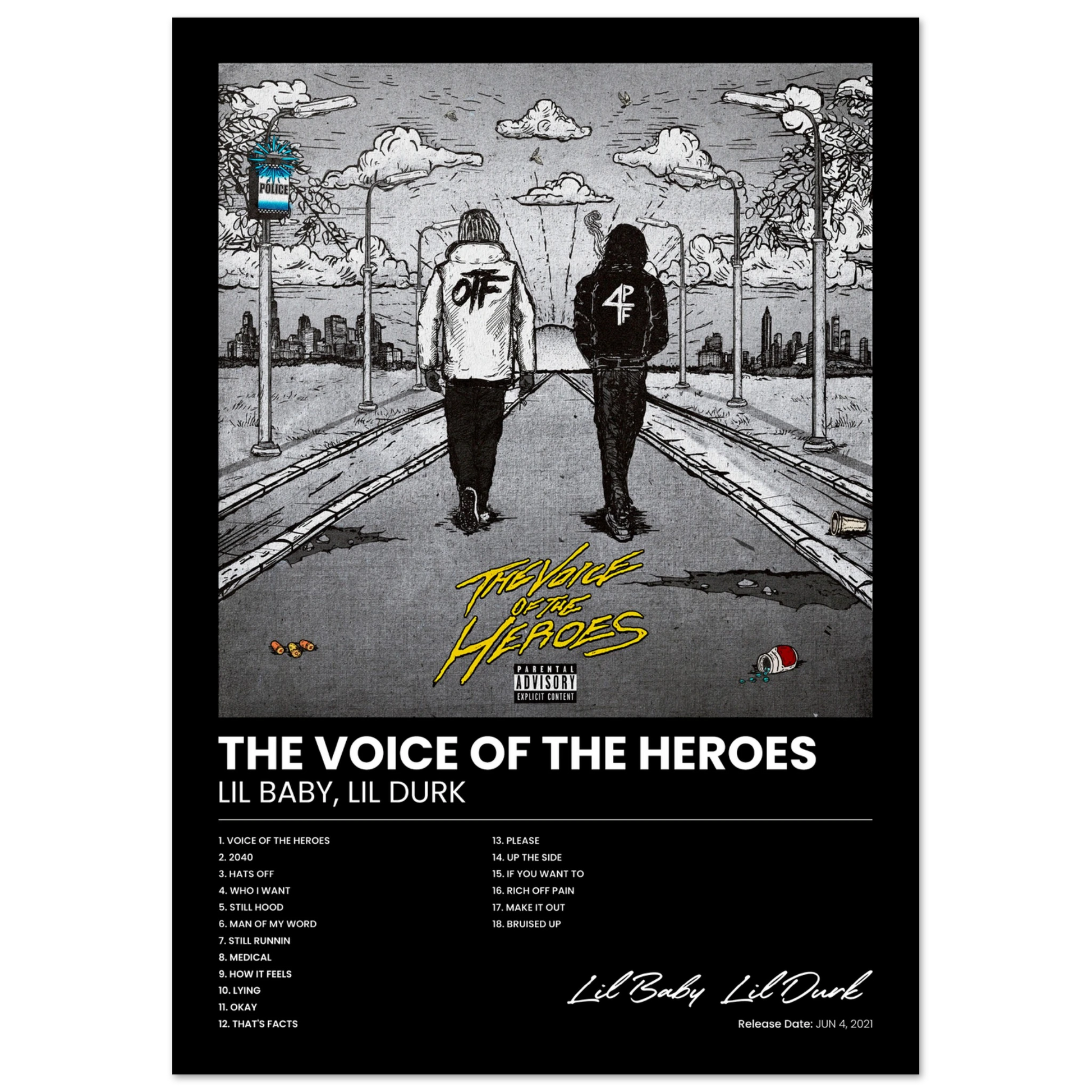 VOTH album cover, lil durk, lil baby, HD phone wallpaper