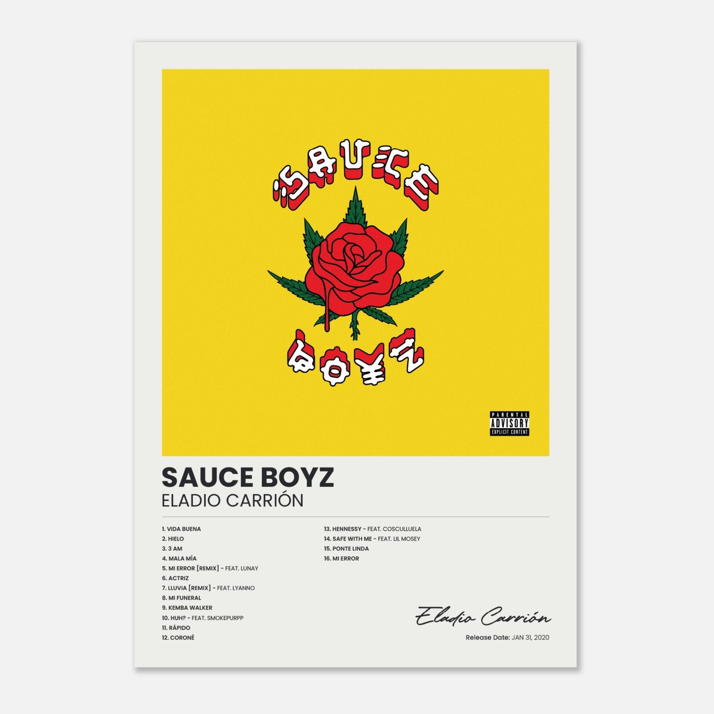 Sauce Boyz - Eladio Carrión