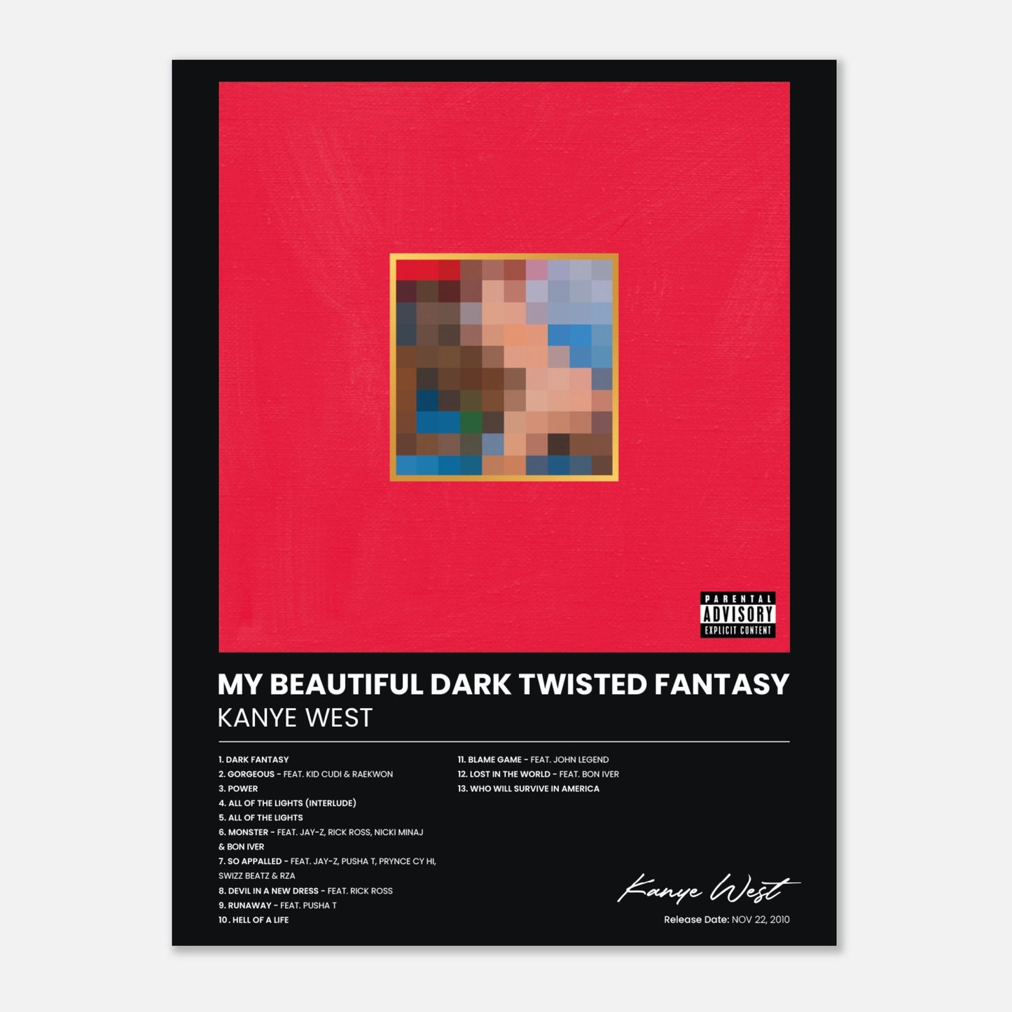 My Beautiful Dark Twisted Fantasy - Kanye West