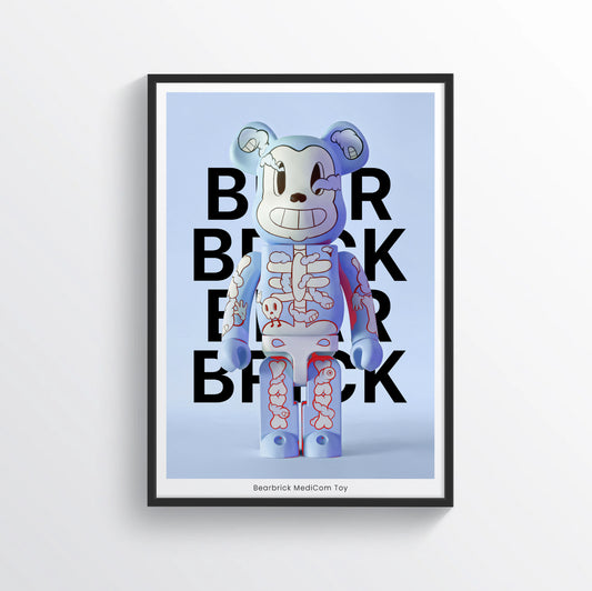 Bearbrick Blue & Red