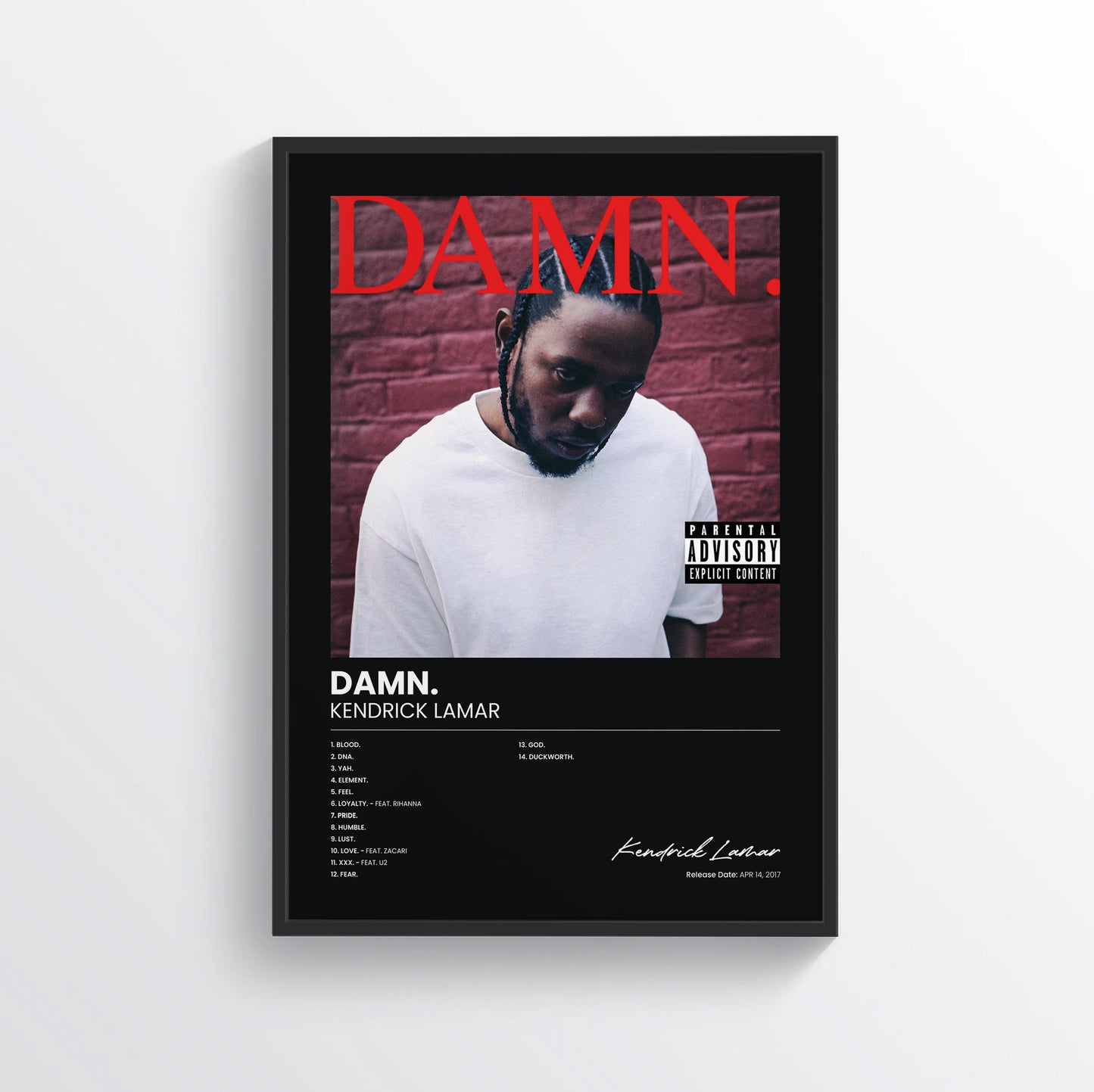 DAMN. - Kendrick Lamar