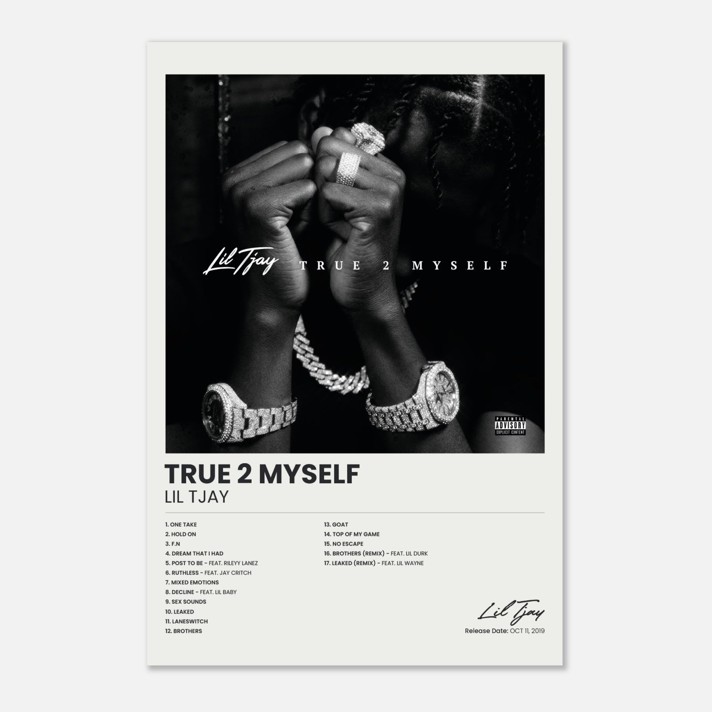 True 2 Myself  - Lil Tjay