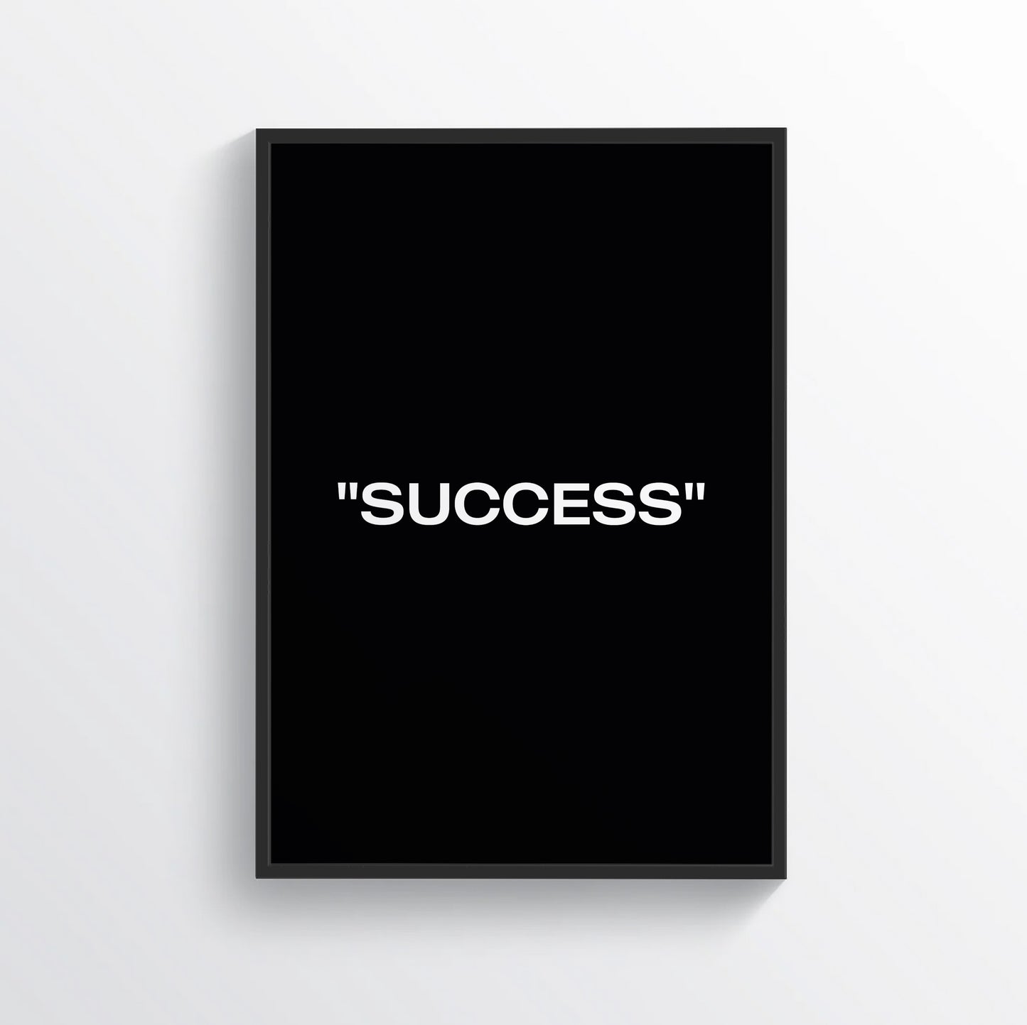 "SUCCESS" Black