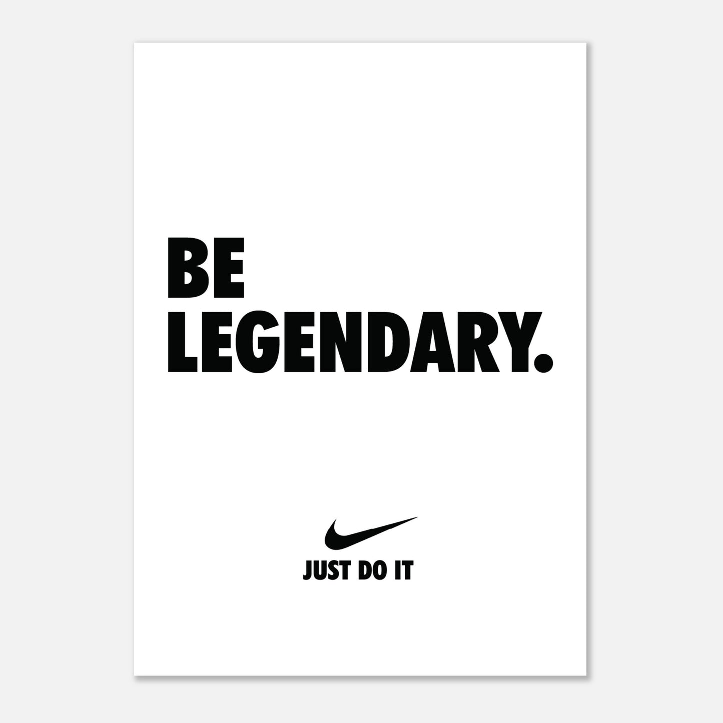 BE LEGENDARY White