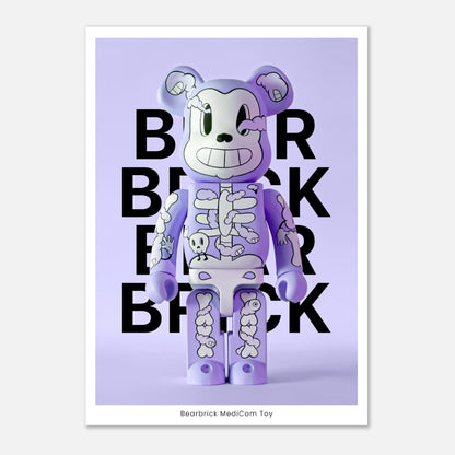 Bearbrick Purple