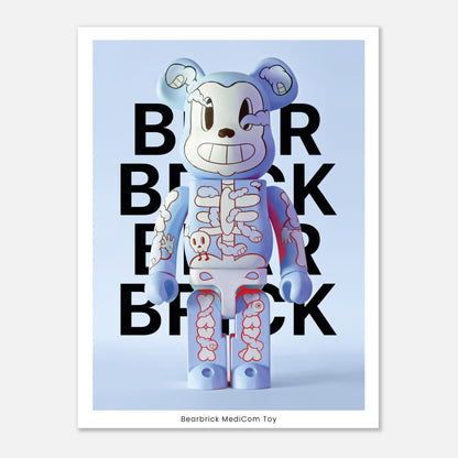 Bearbrick Blue & Red