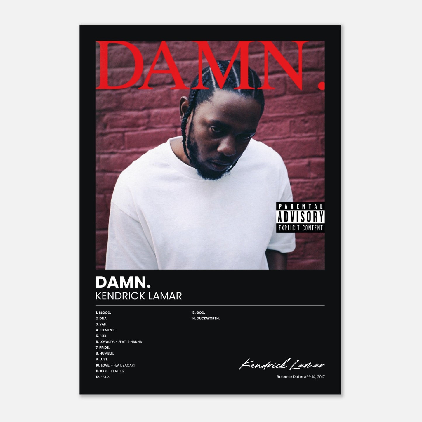 DAMN. - Kendrick Lamar