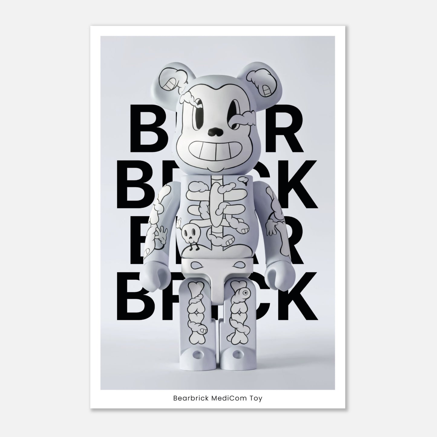 Bearbrick Grey