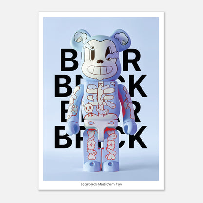 Bearbrick Blue & Red