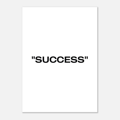 "SUCCESS" White