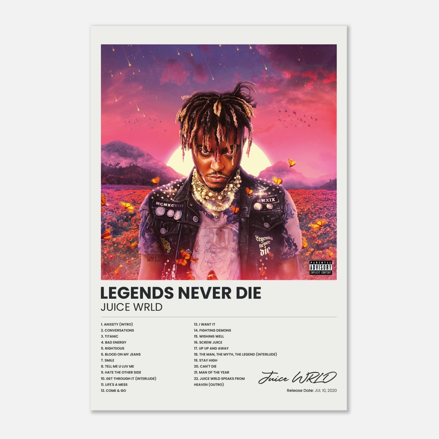 Legends Never Die - Juice WRLD