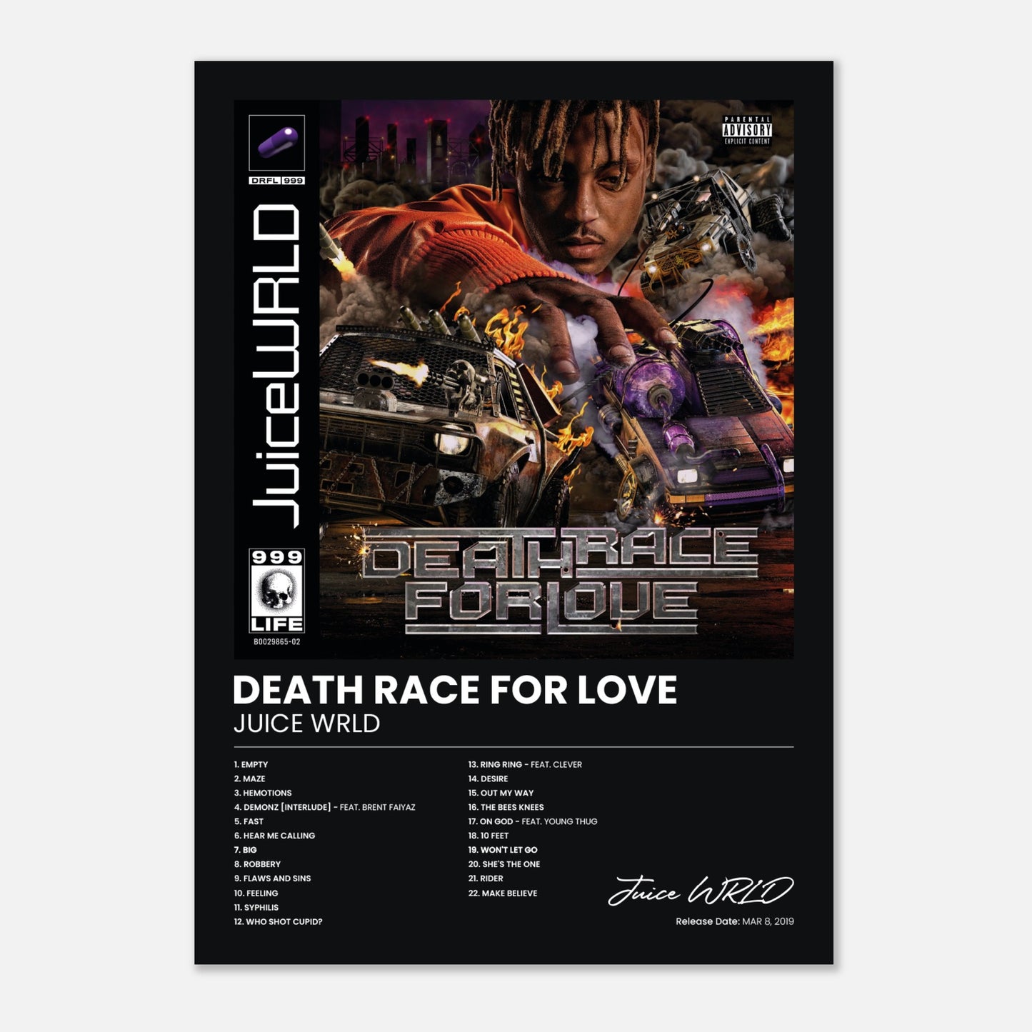 Death Race for Love - Juice WRLD 