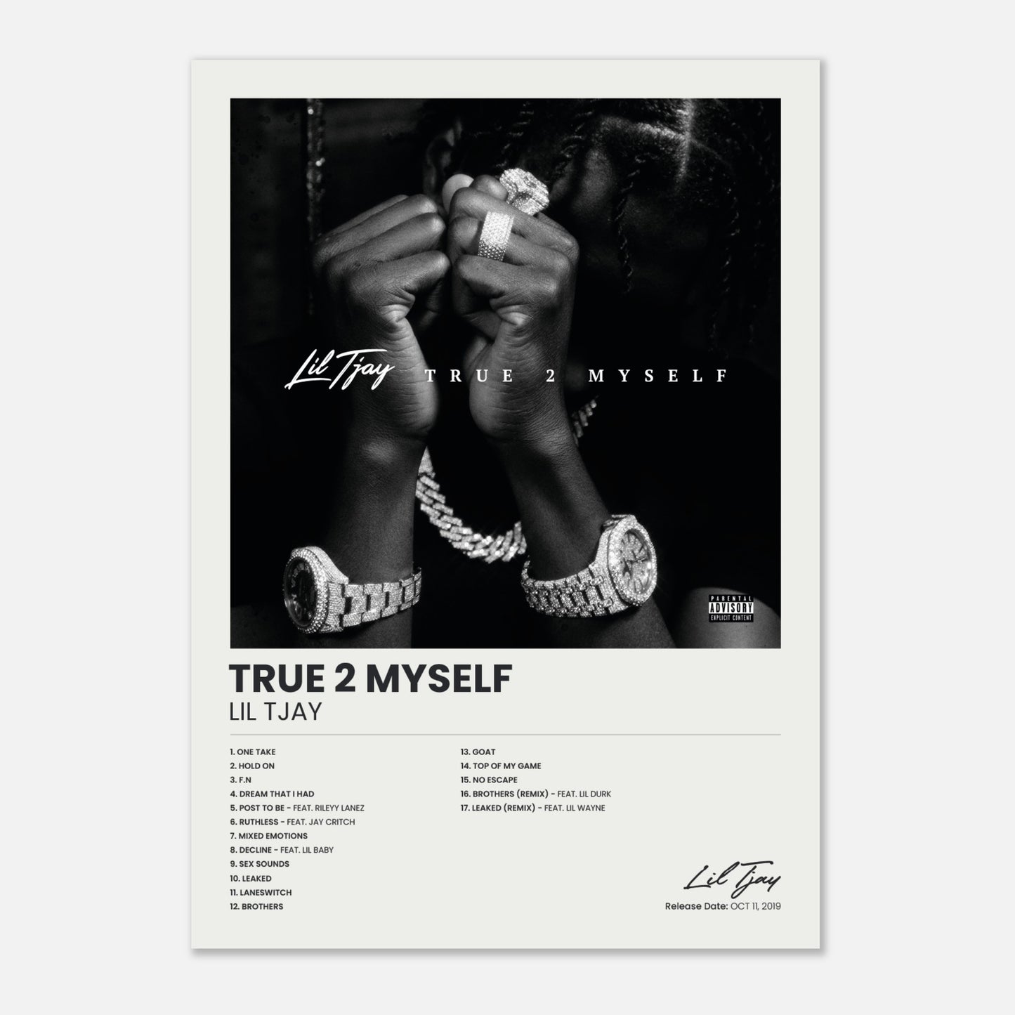 True 2 Myself  - Lil Tjay