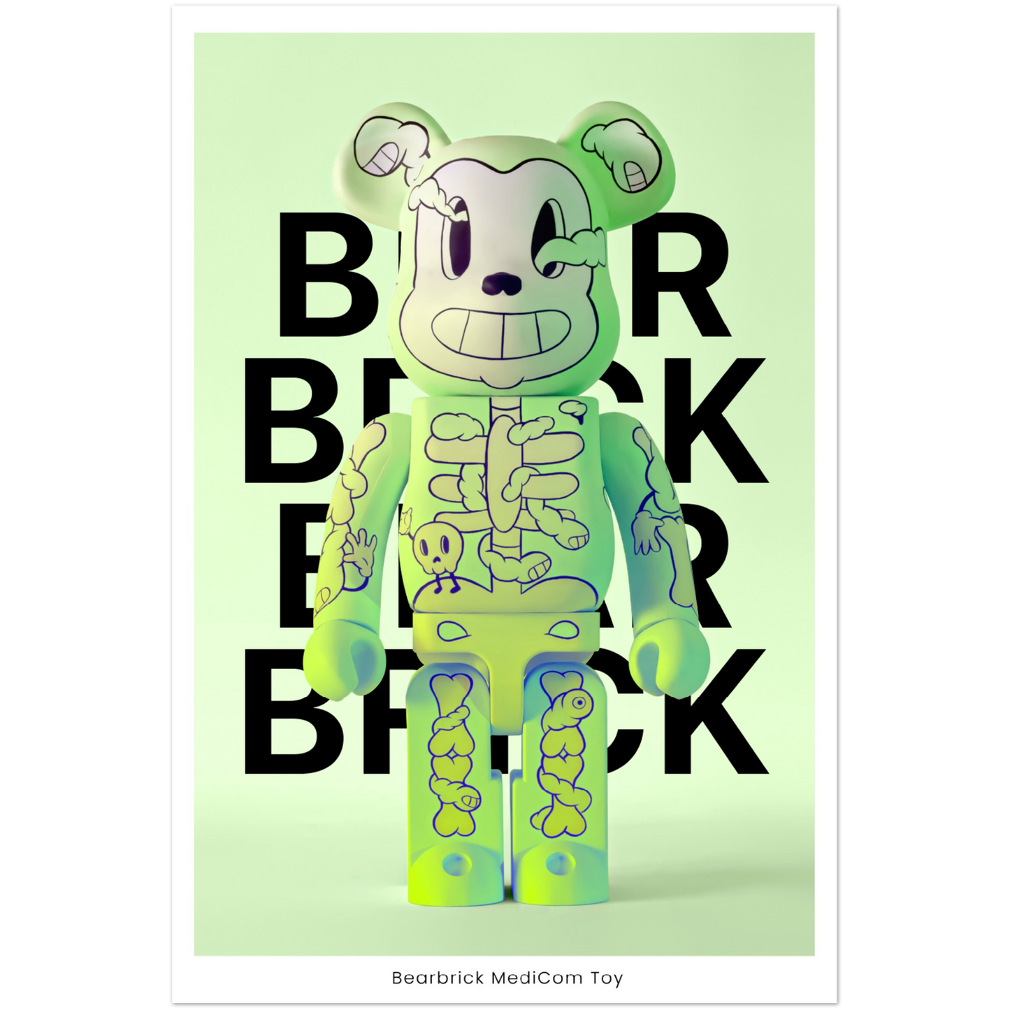 Bearbrick Green