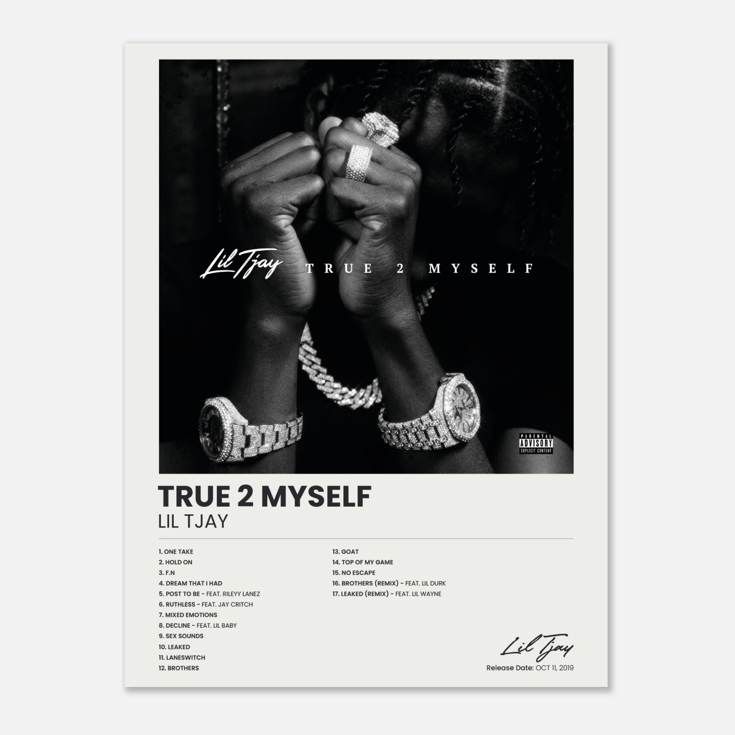 True 2 Myself  - Lil Tjay