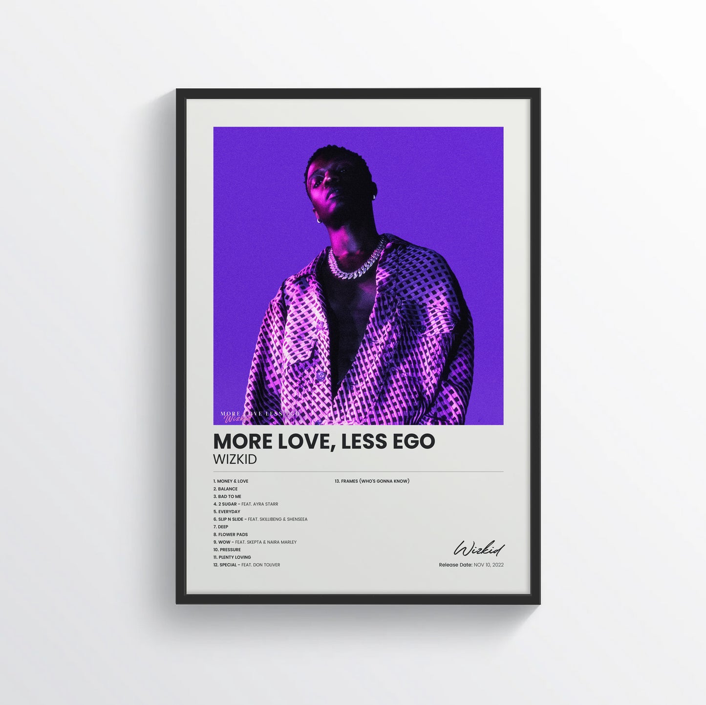 More Love, Less Ego - Wizkid