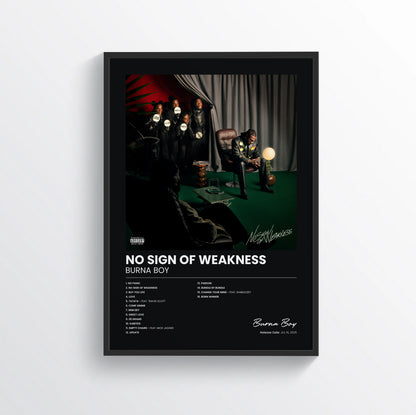 No Sign of Weakness - Burna Boy