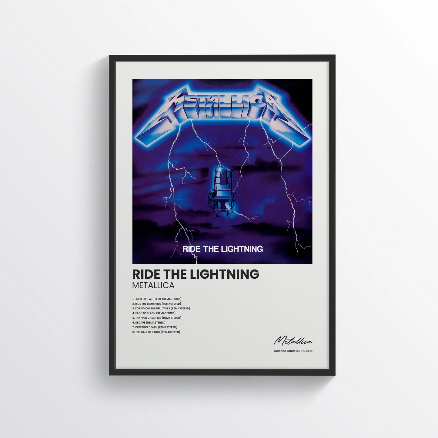 Ride the Lightning - Metallica