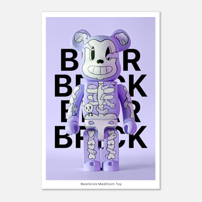 Bearbrick Purple