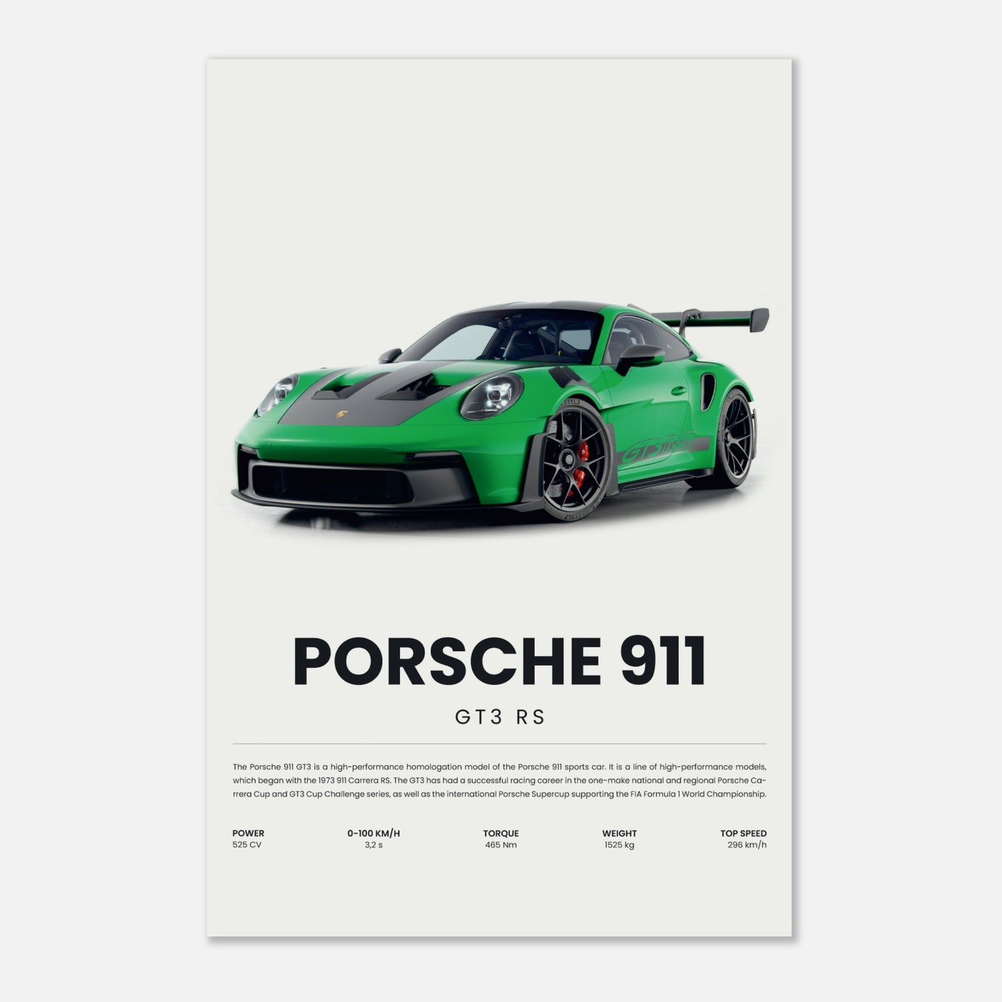 Porsche 911 GT3 RS Signal Green