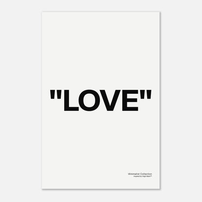 "LOVE" Minimalist Collection