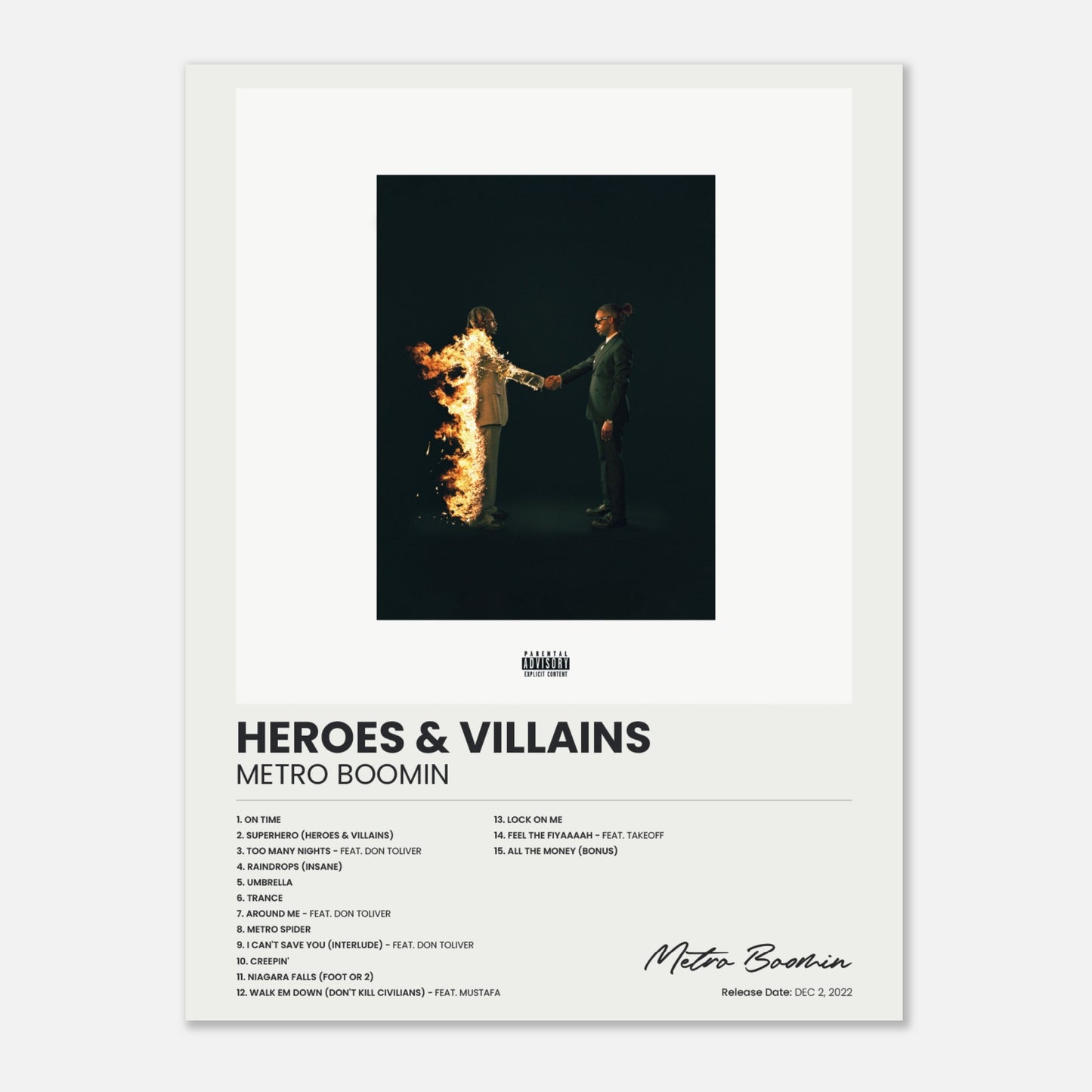 Heroes & Villains - Metro Boomin