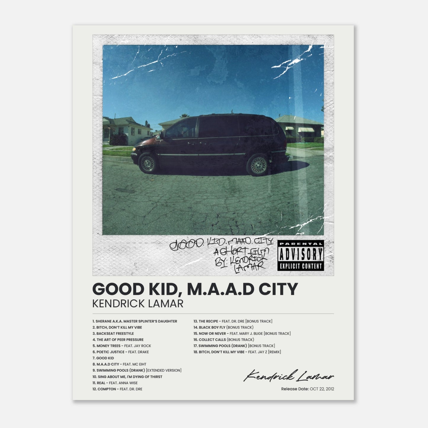 good kid, m.A.A.d city - Kendrick Lamar