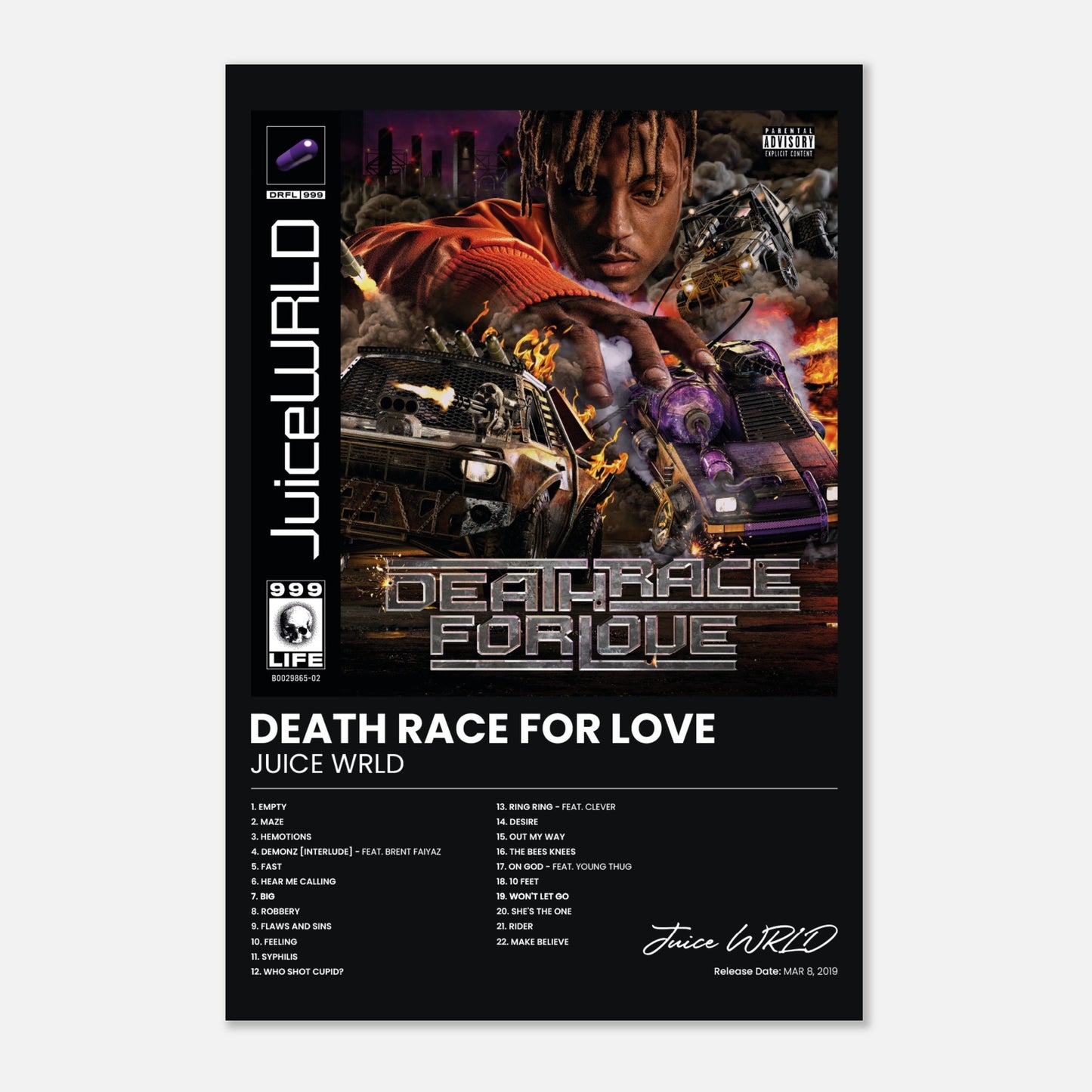 Death Race for Love - Juice WRLD 