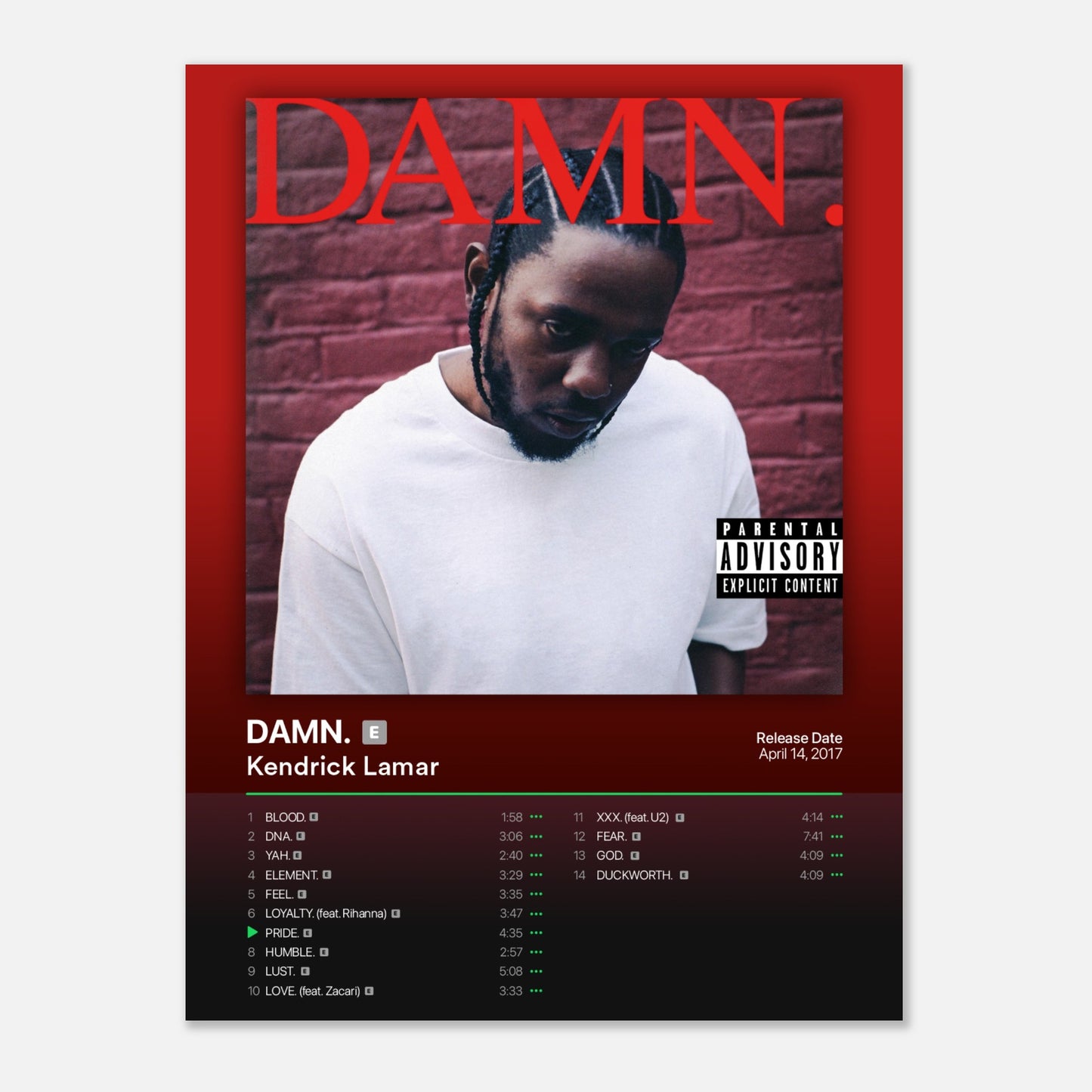 Kendrick Lamar - DAMN.