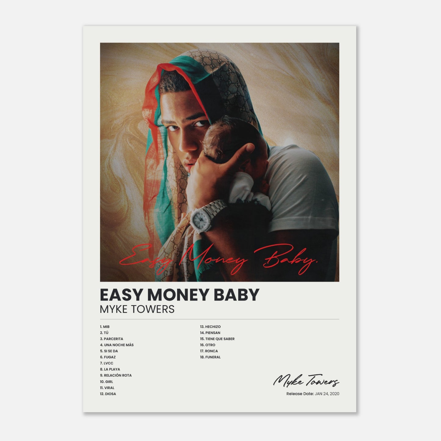 Easy Money Baby - Myke Towers