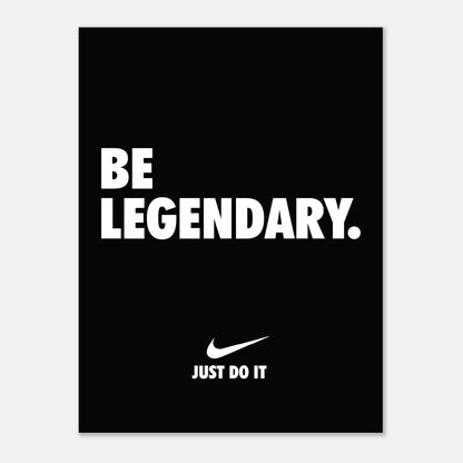 BE LEGENDARY Black