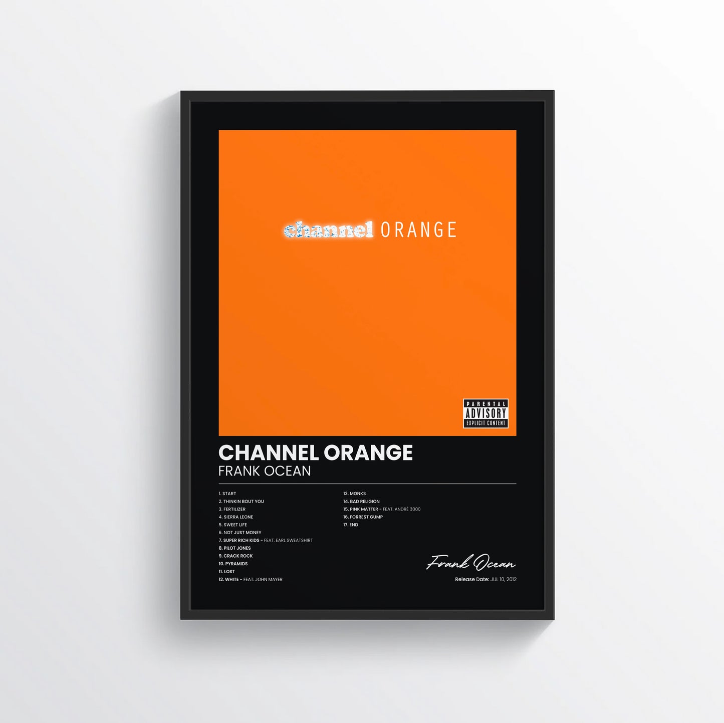 channel ORANGE - Frank Ocean