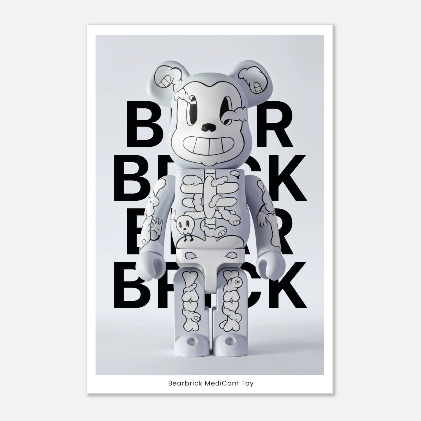 Bearbrick Grey