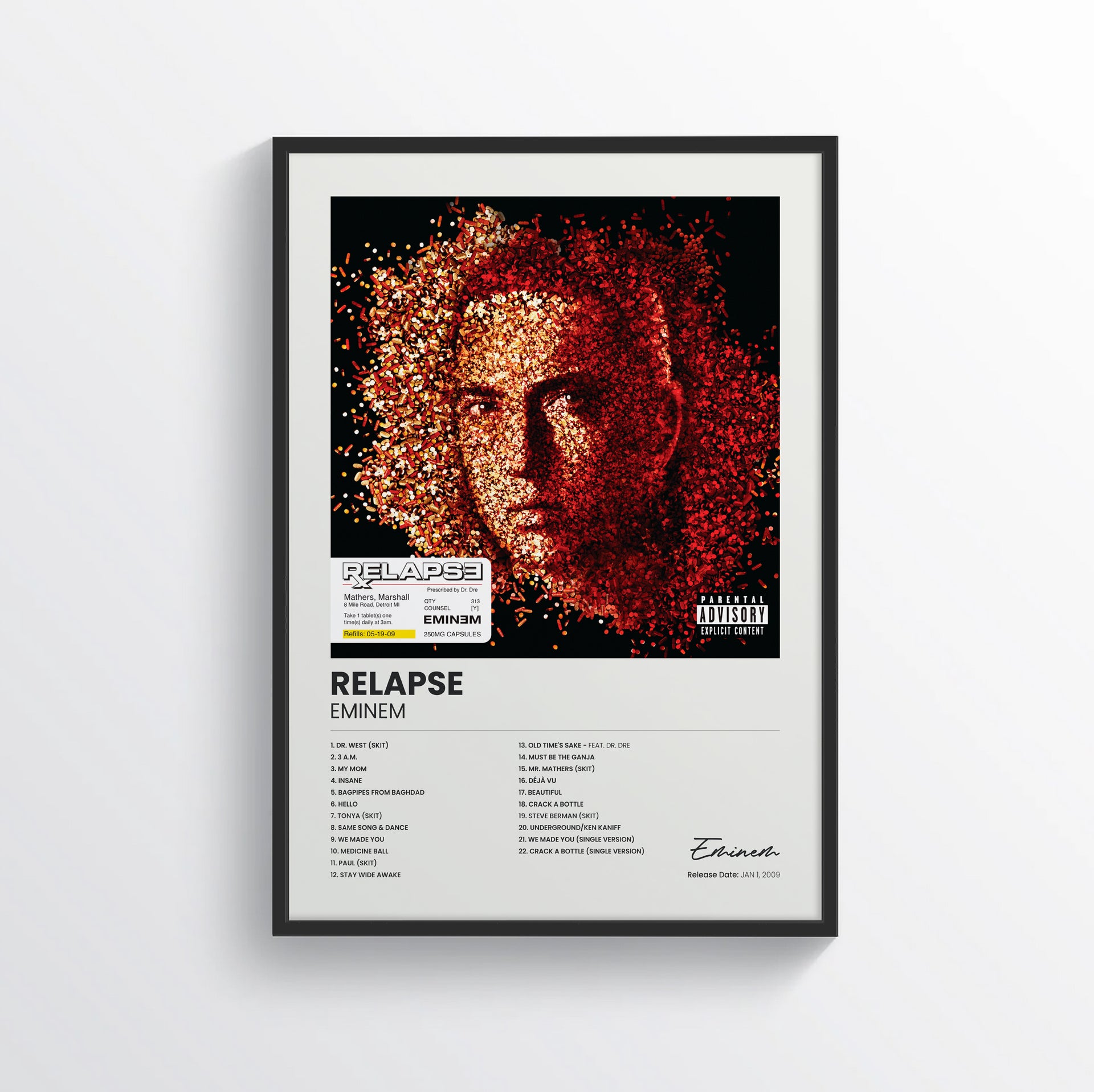 EMINEM RELAPSE VINYL, image size:1920x1917