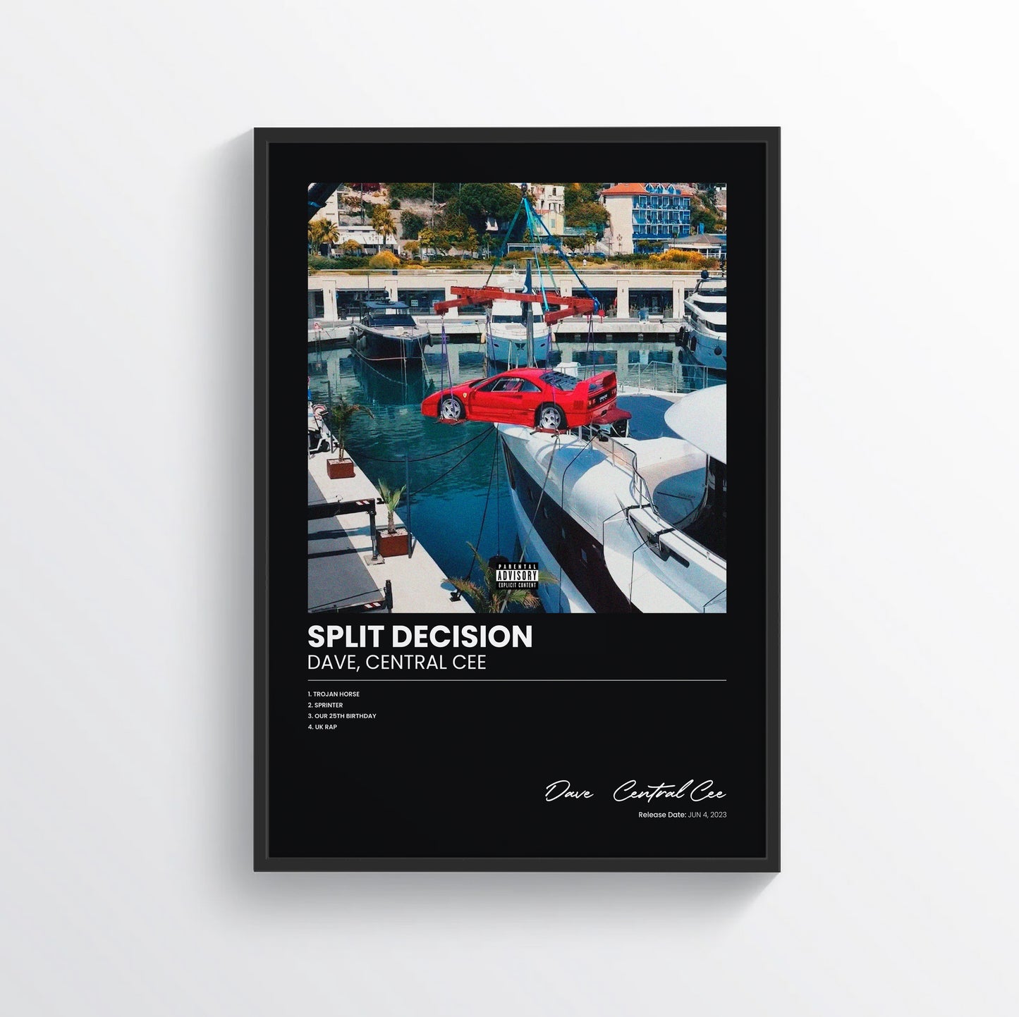 Split Decision - EP - Dave & Central Cee